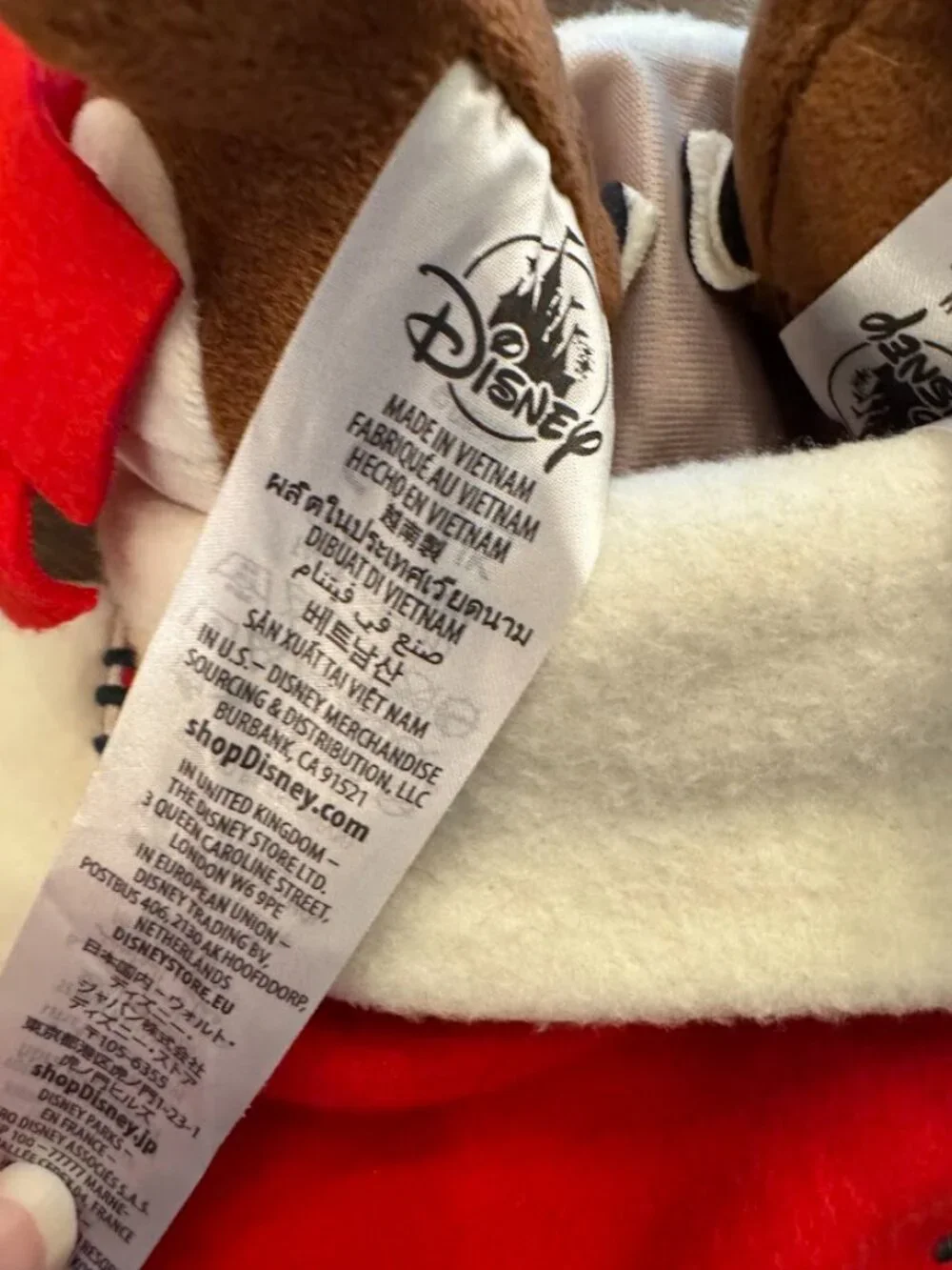 Disney Parks Chip & Dale Stocking Delivering Holiday Cheer Plush Christmas 2022